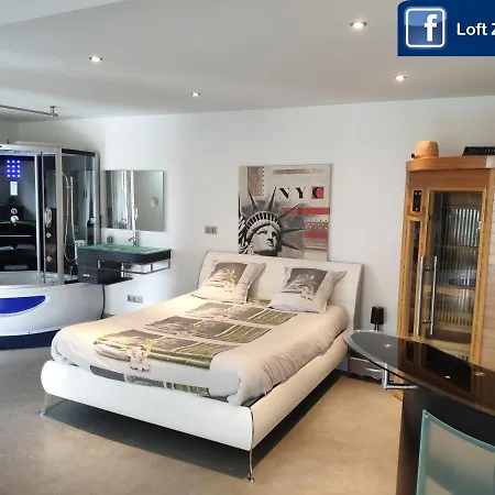 Loft Zen Spa Balneo Parking Gratuit Sauna Hammam Billard Agen Exterior foto