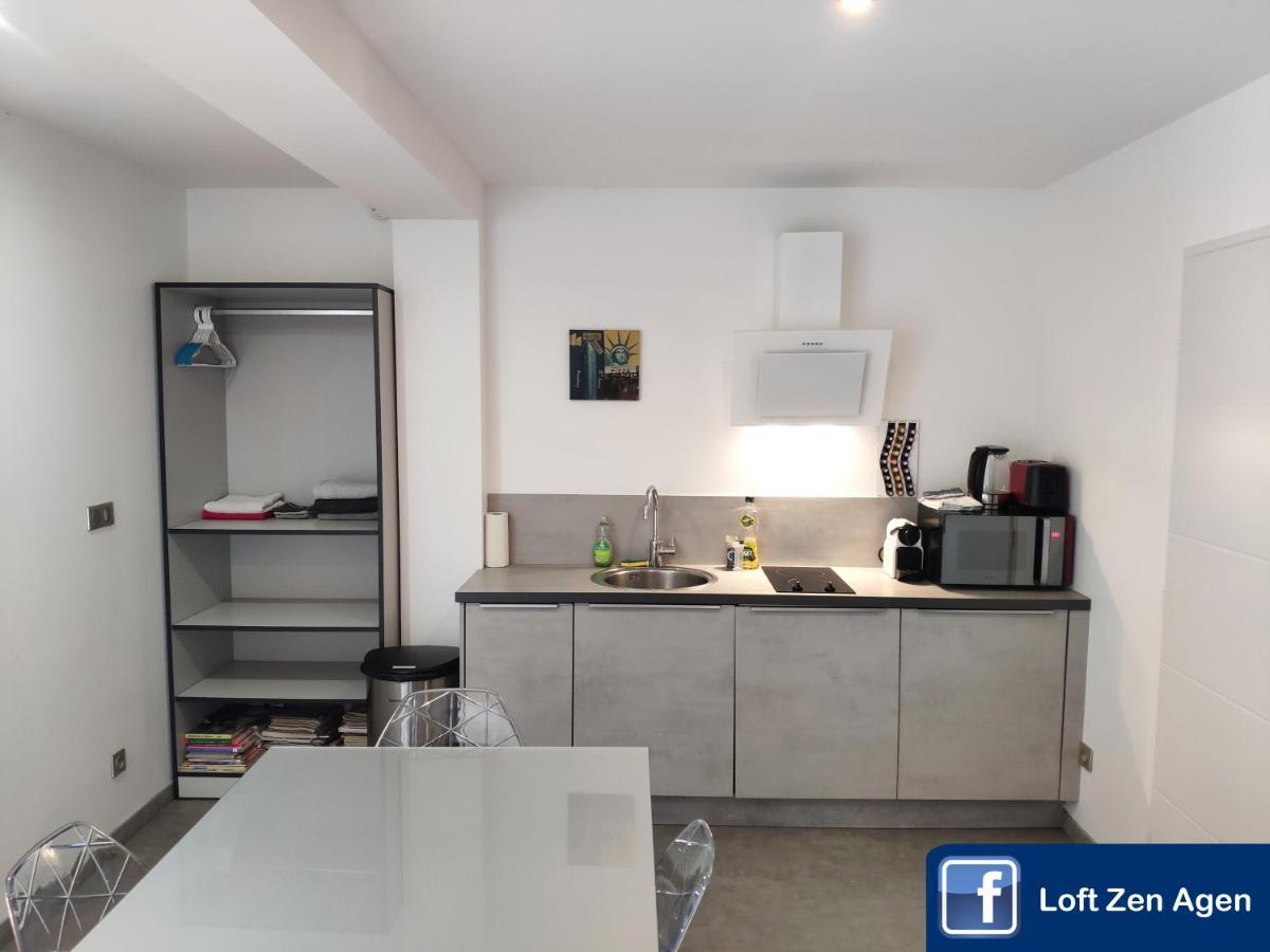 Apartment Loft Zen Balneo Parking Gratuit Sauna Hammam Billard Agen